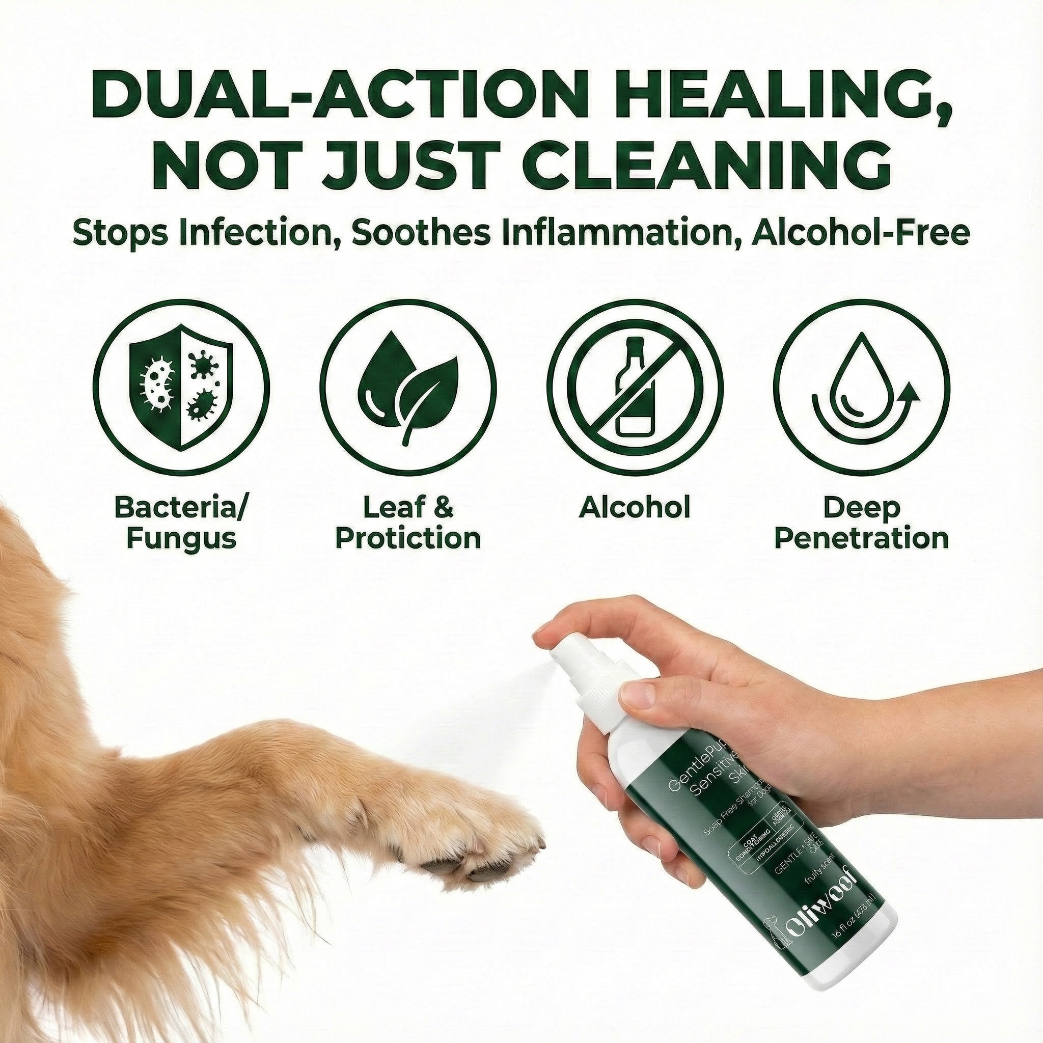Antifungal Spray for Dogs & Cats