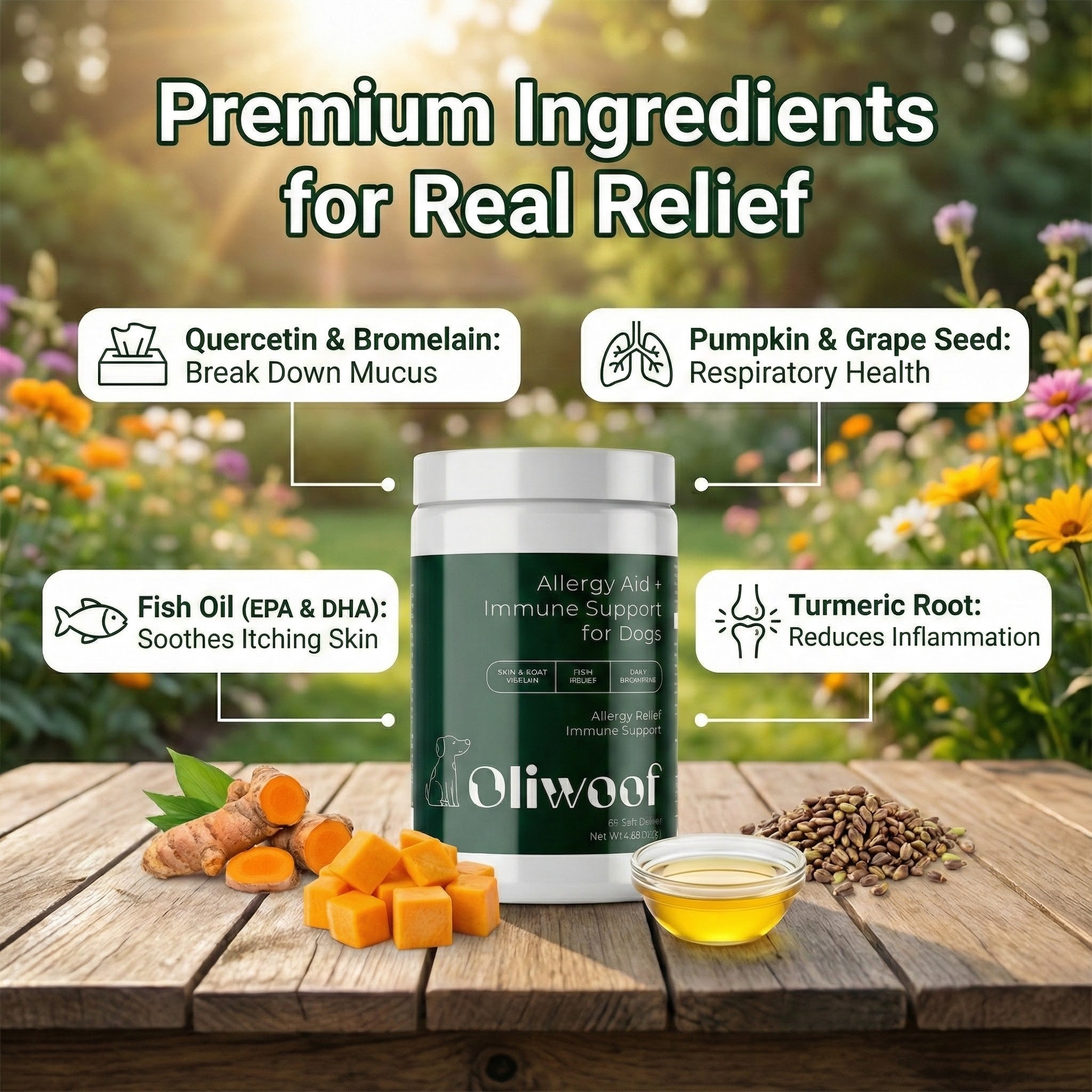 Allergy Aid + Immune Support for Dogs