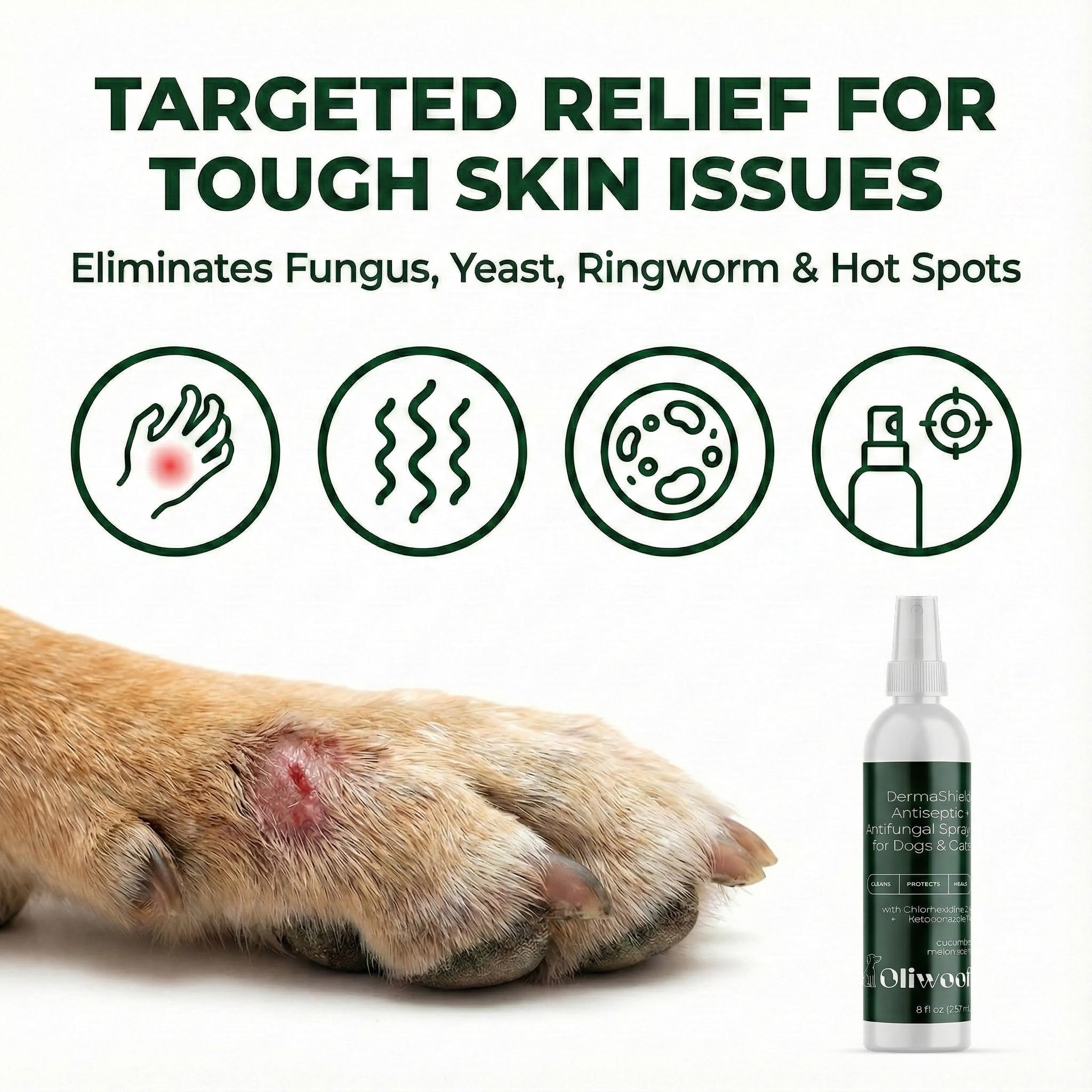 Antifungal Spray for Dogs & Cats
