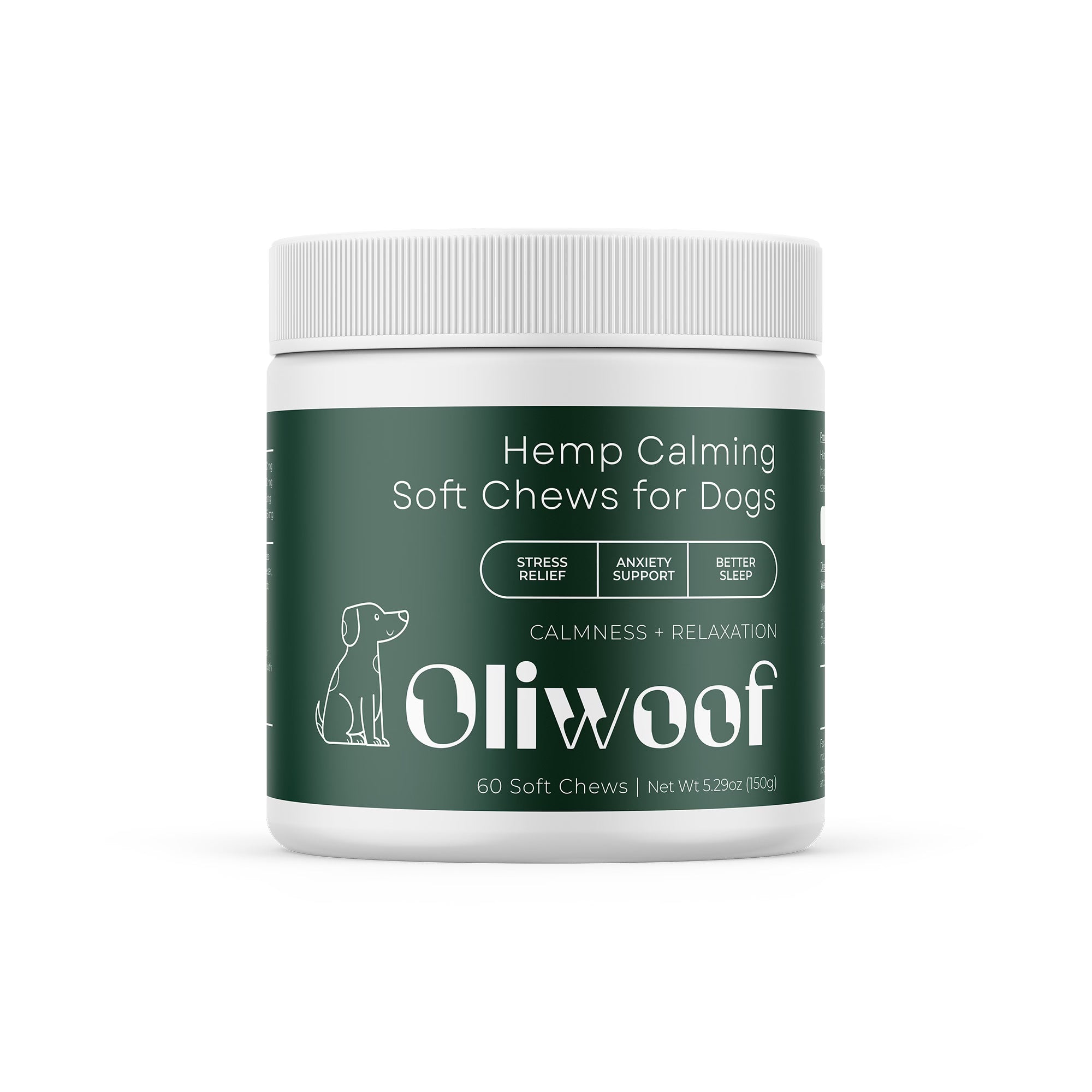 Hemp Calming Soft Chews For Dogs
