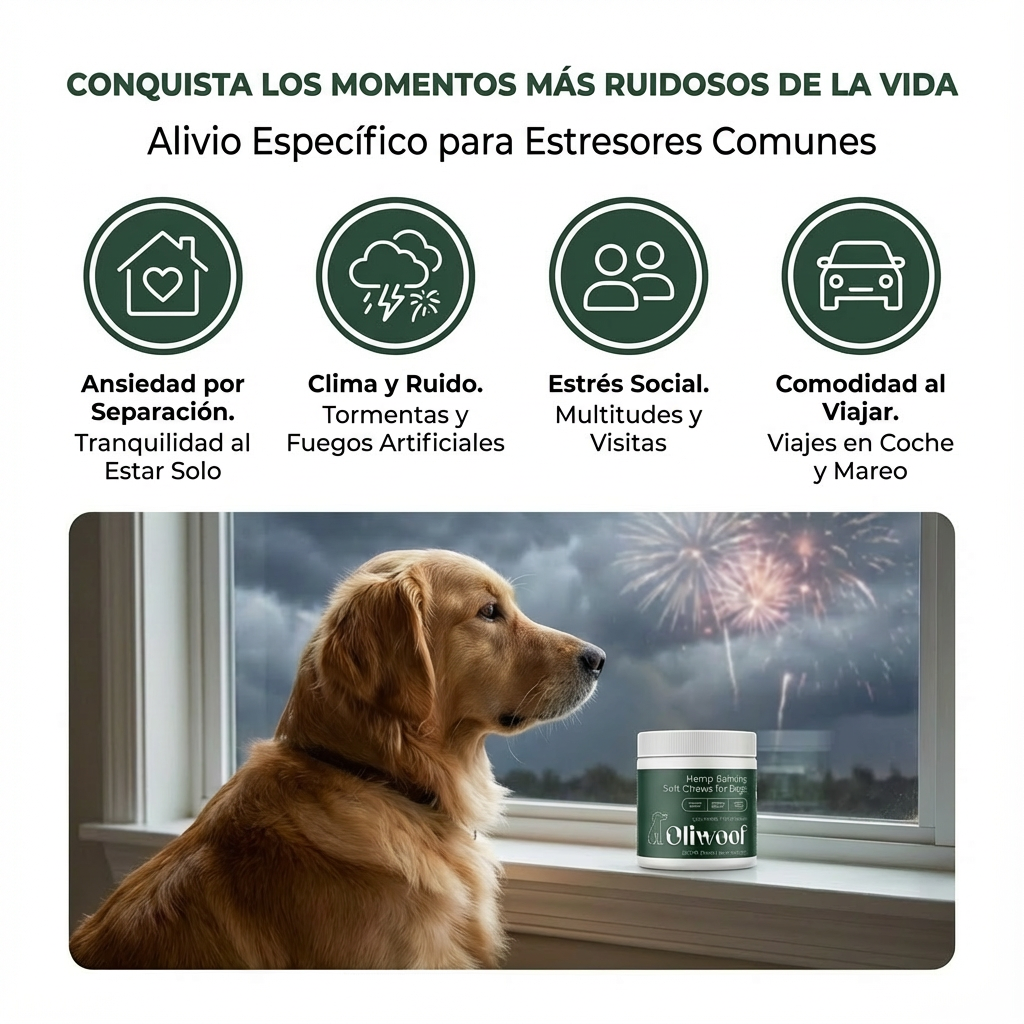 Hemp Calming Soft Chews For Dogs