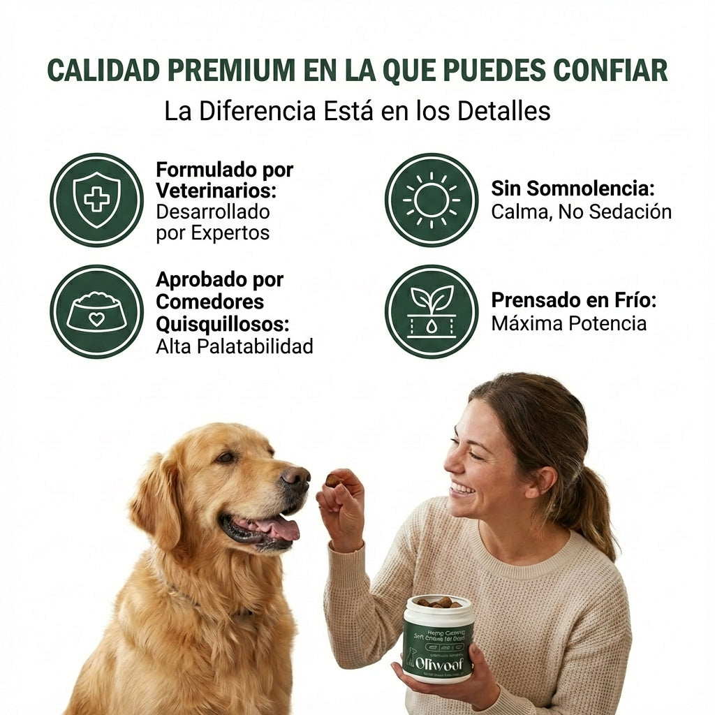 Hemp Calming Soft Chews For Dogs